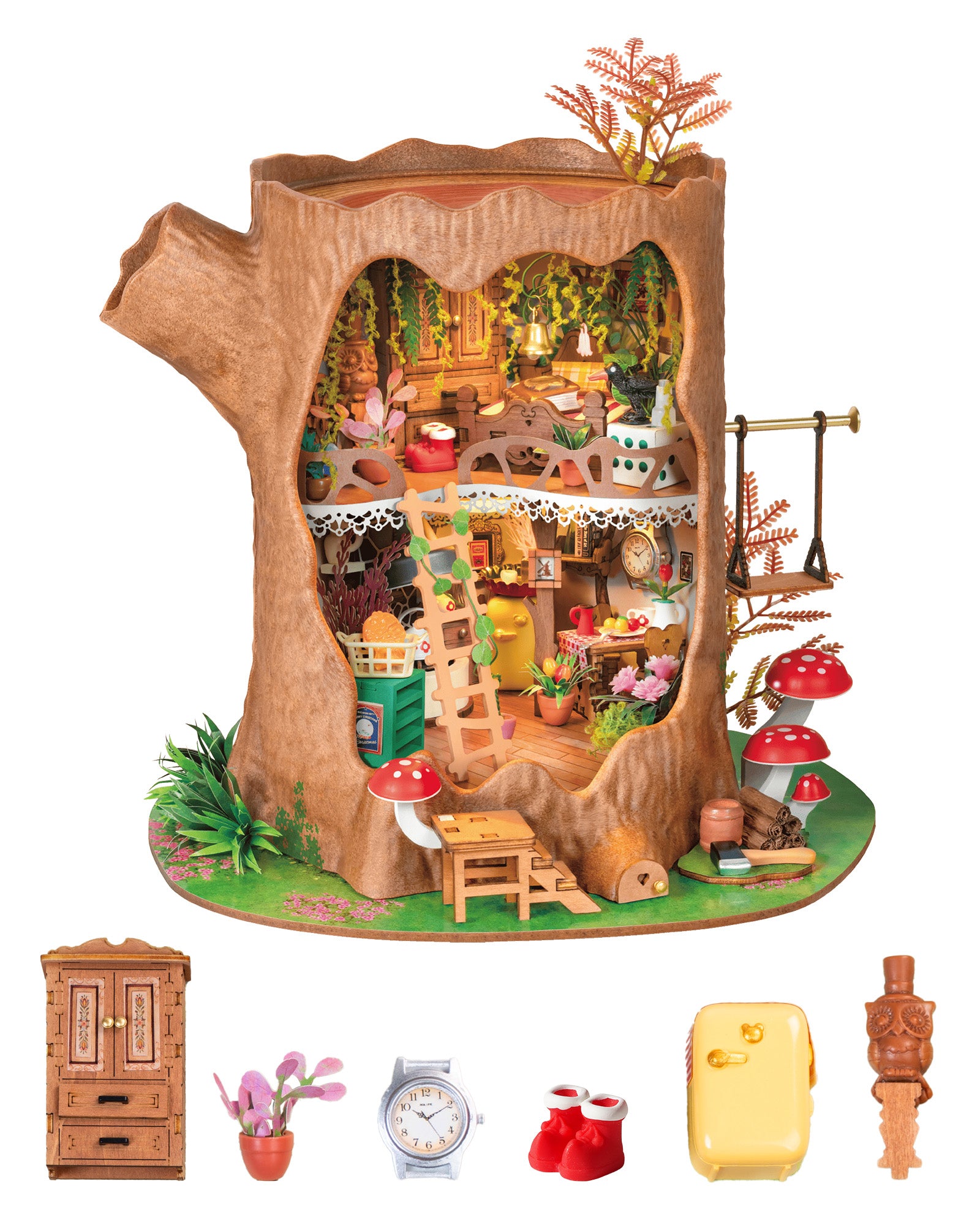 Fairytale Tree House – DIY Miniature Kit