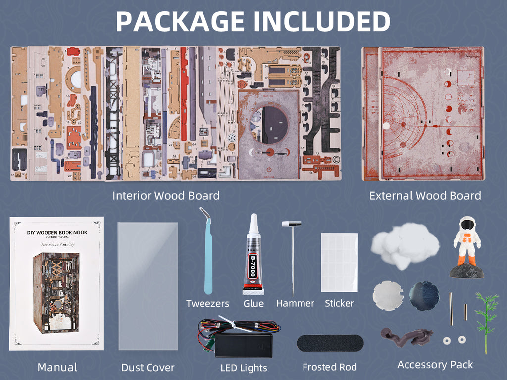 Aerospace Foundry - DIY Book Nook Kit