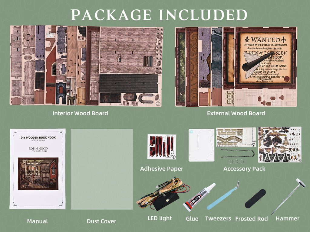 Robin Hood - DIY Book Nook Kit