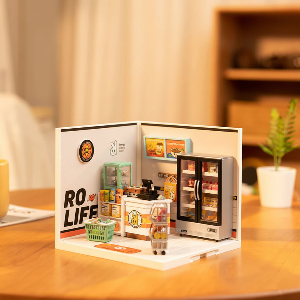 Energy Supply Store – DIY Miniature House Kit
