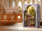 St. Charles Church - DIY Book Nook Kit