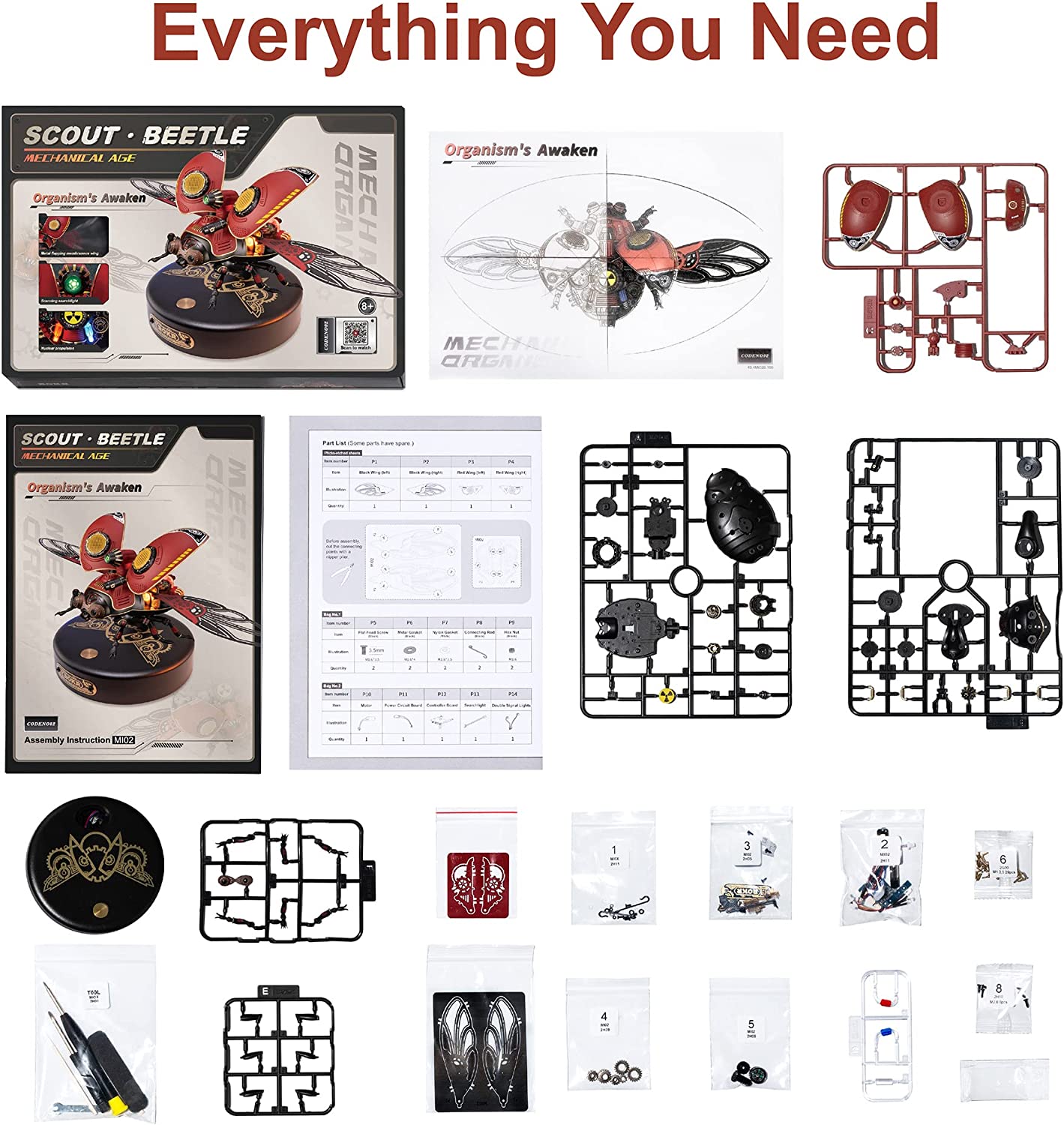 Scout Beetle – Metal Model Kit