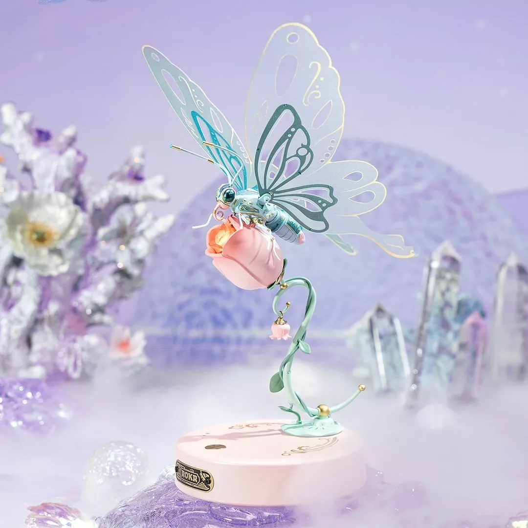 Starry Blue Butterfly – Mechanical Model Kit