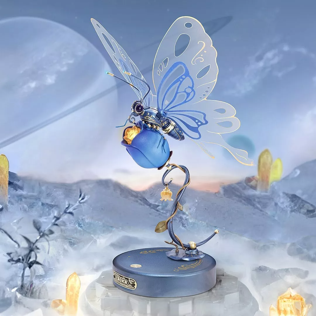Starry Blue Butterfly – Mechanical Model Kit