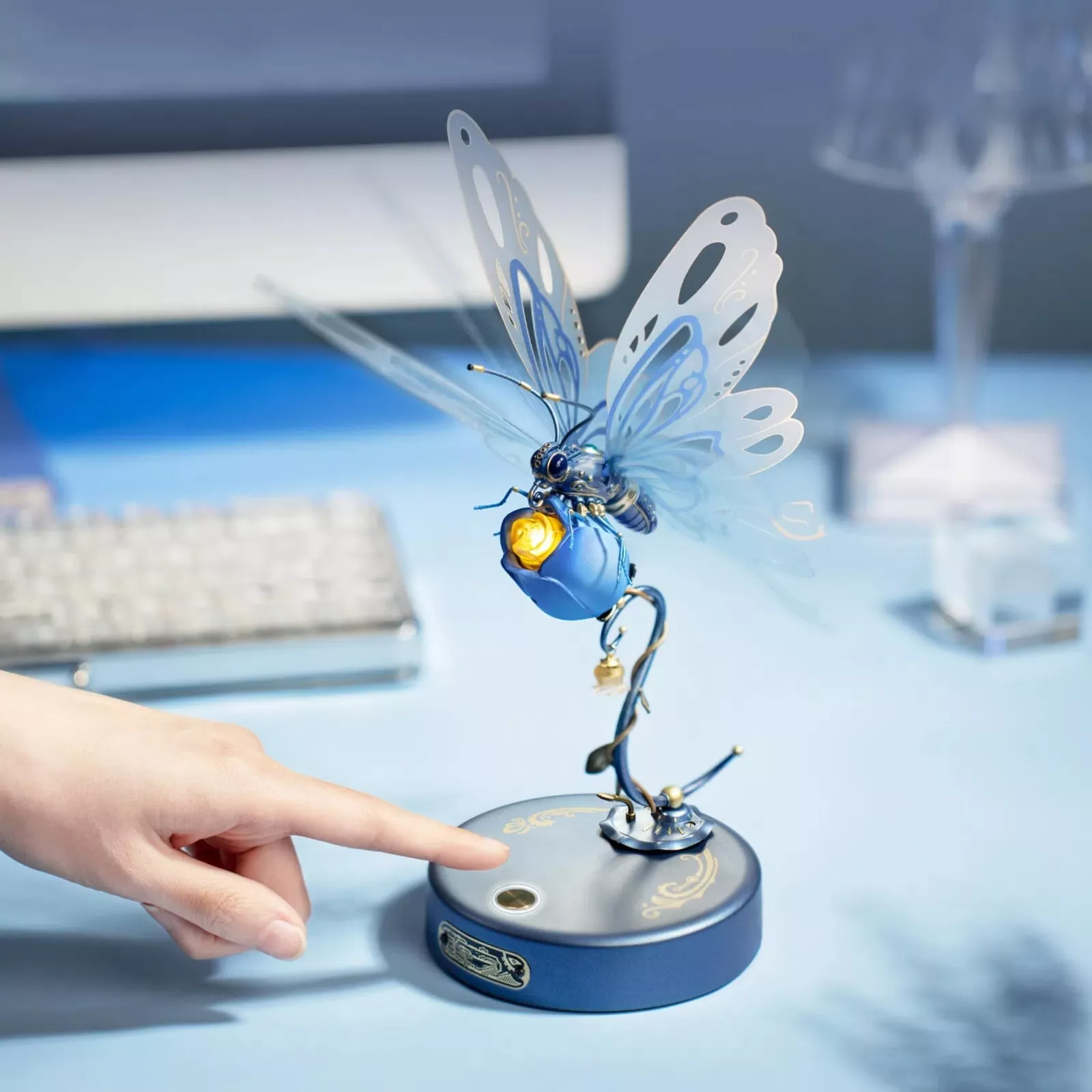 Starry Blue Butterfly – Mechanical Model Kit