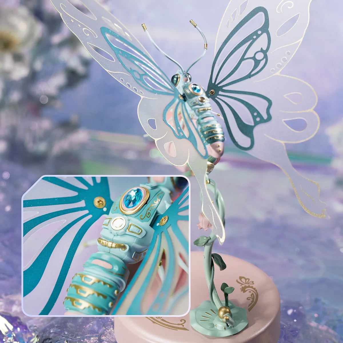 Starry Blue Butterfly – Mechanical Model Kit