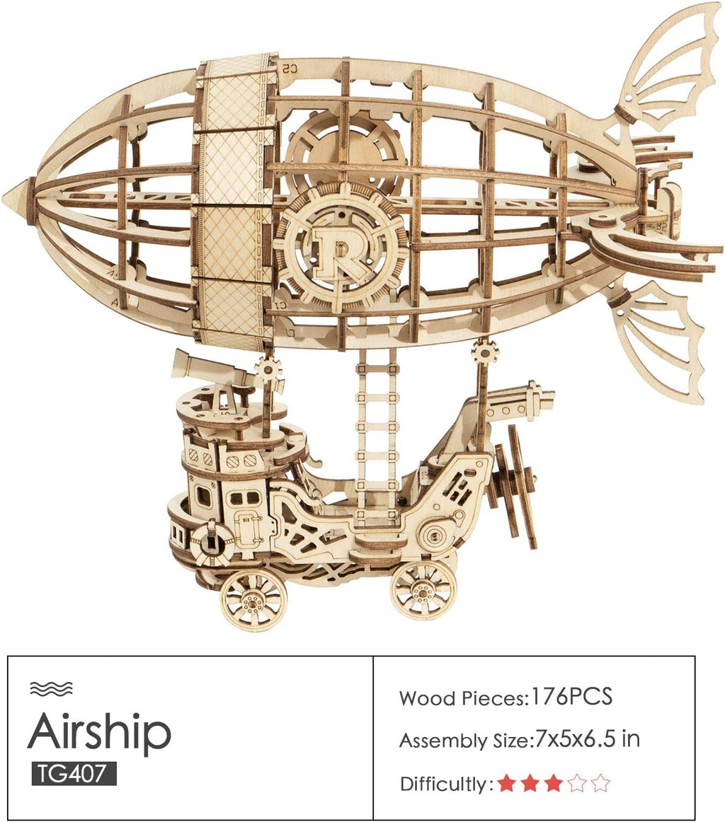 Airship – Wooden Model Kit