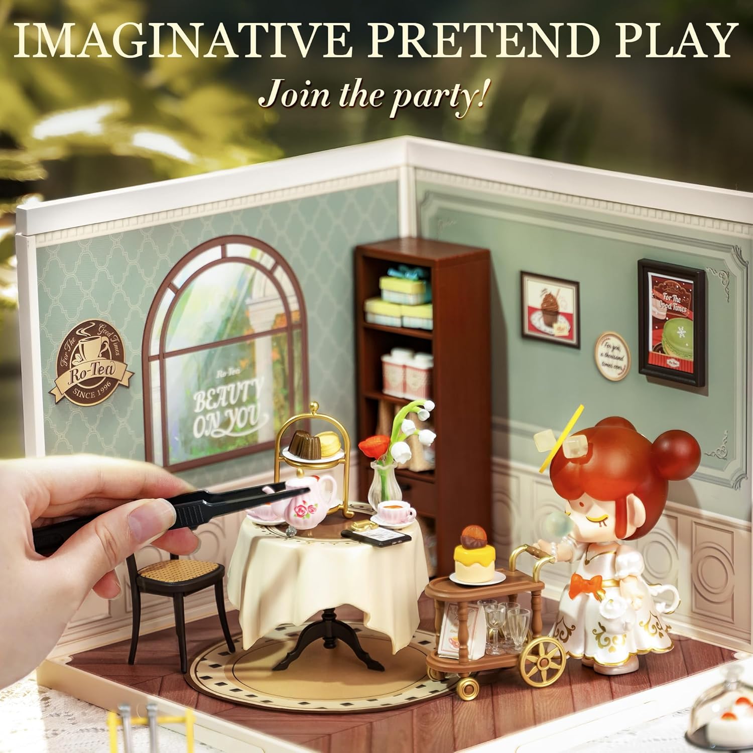 Tea House – DIY Miniature House Kit