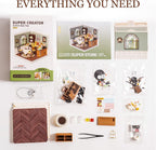 Tea House – DIY Miniature House Kit
