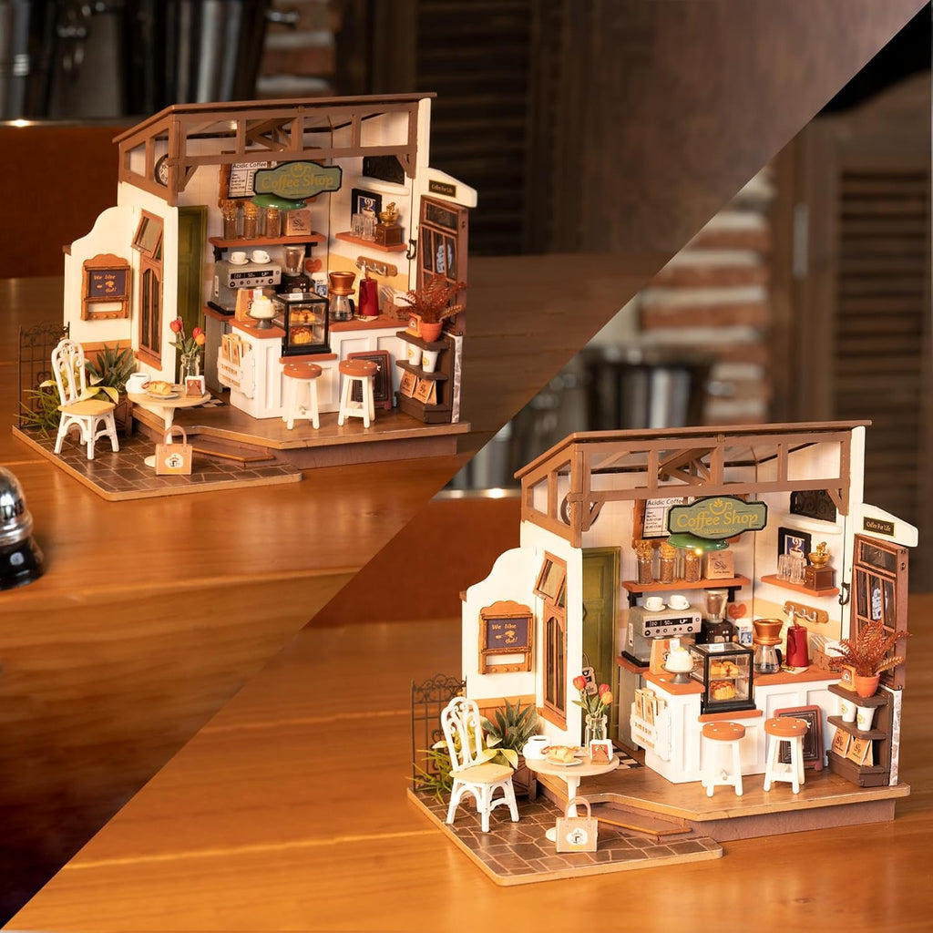 Flavory Café – DIY Miniature House Kit