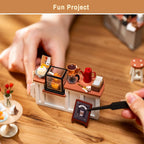 Flavory Café – DIY Miniature House Kit