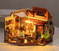 Corner Bookstore – DIY Miniature House Kit