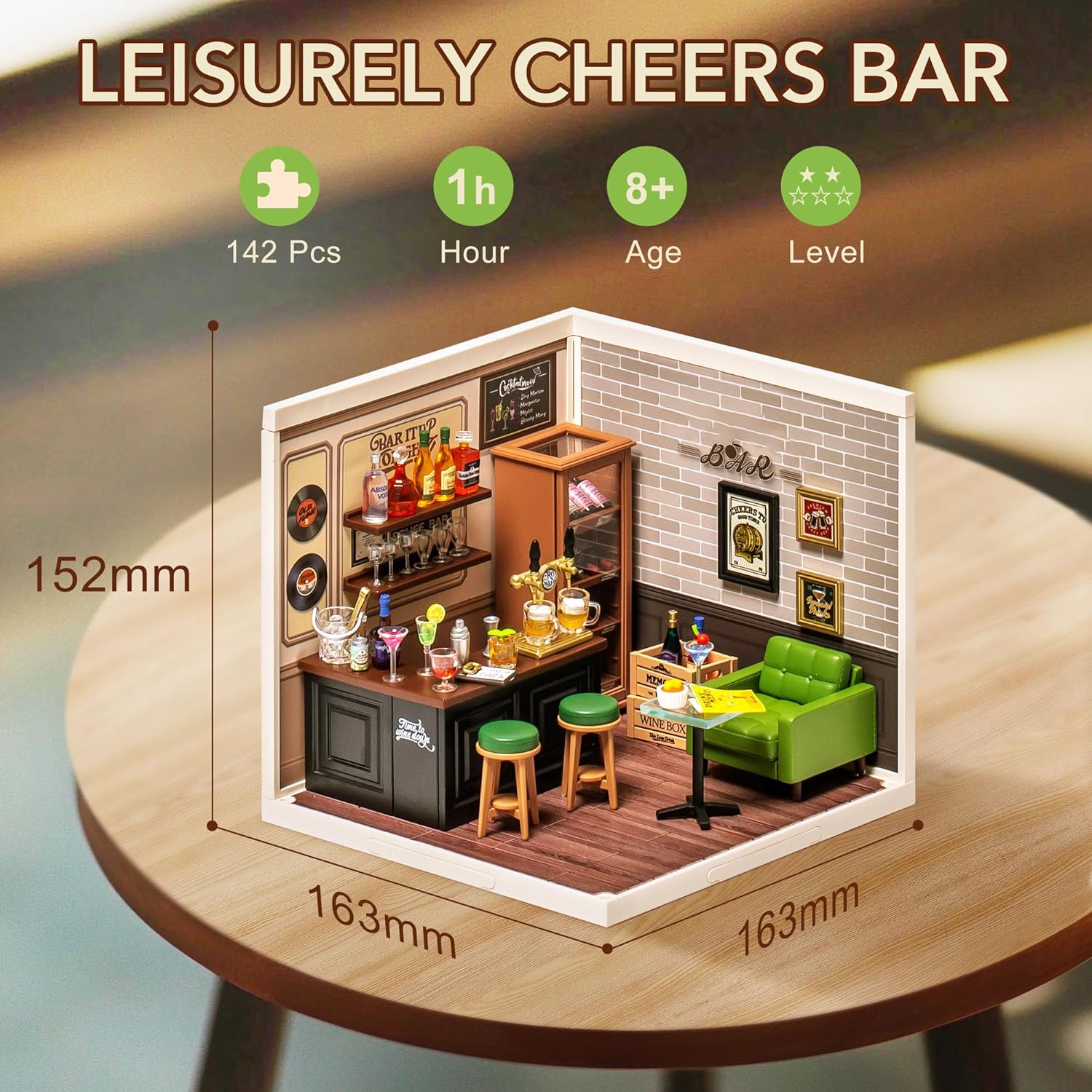Leisure Bar – DIY Miniature House Kit