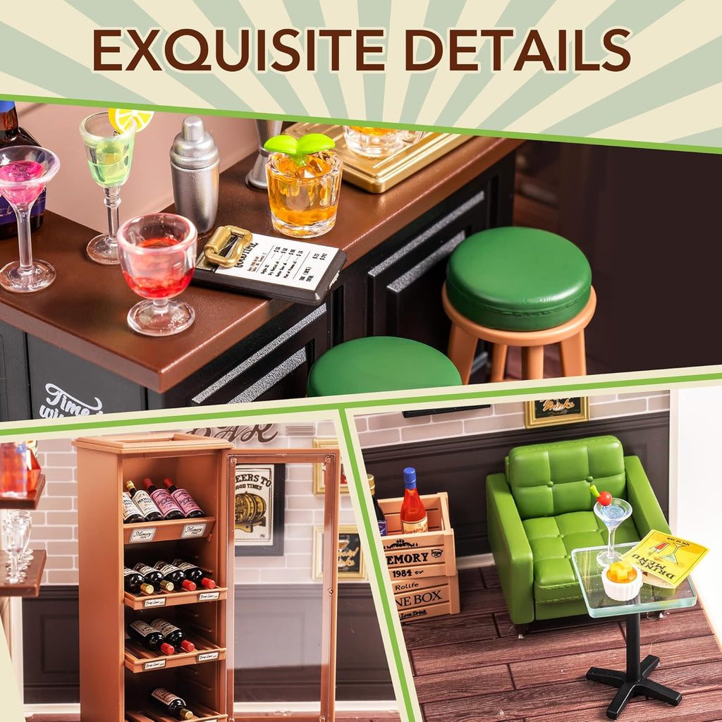 Leisure Bar – DIY Miniature House Kit