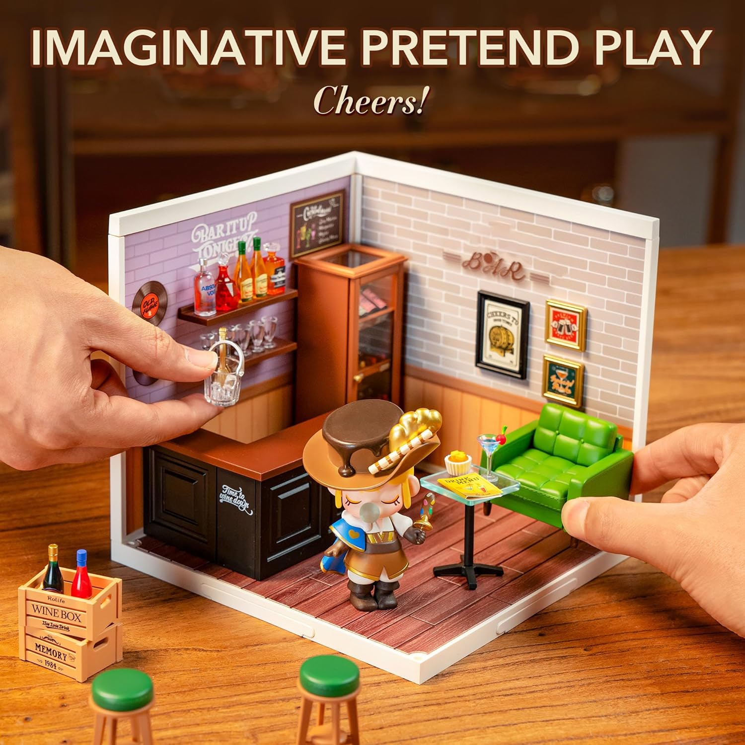 Leisure Bar – DIY Miniature House Kit