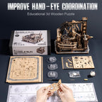 Marble Spaceport – Mechanical Marble Run Kit