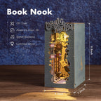Book Nook Library Series – DIY Miniature Kit (4 Styles)