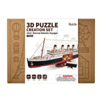Rolife 1912 Eternal Atlantic Voyager – 3D Wooden Puzzle Kit