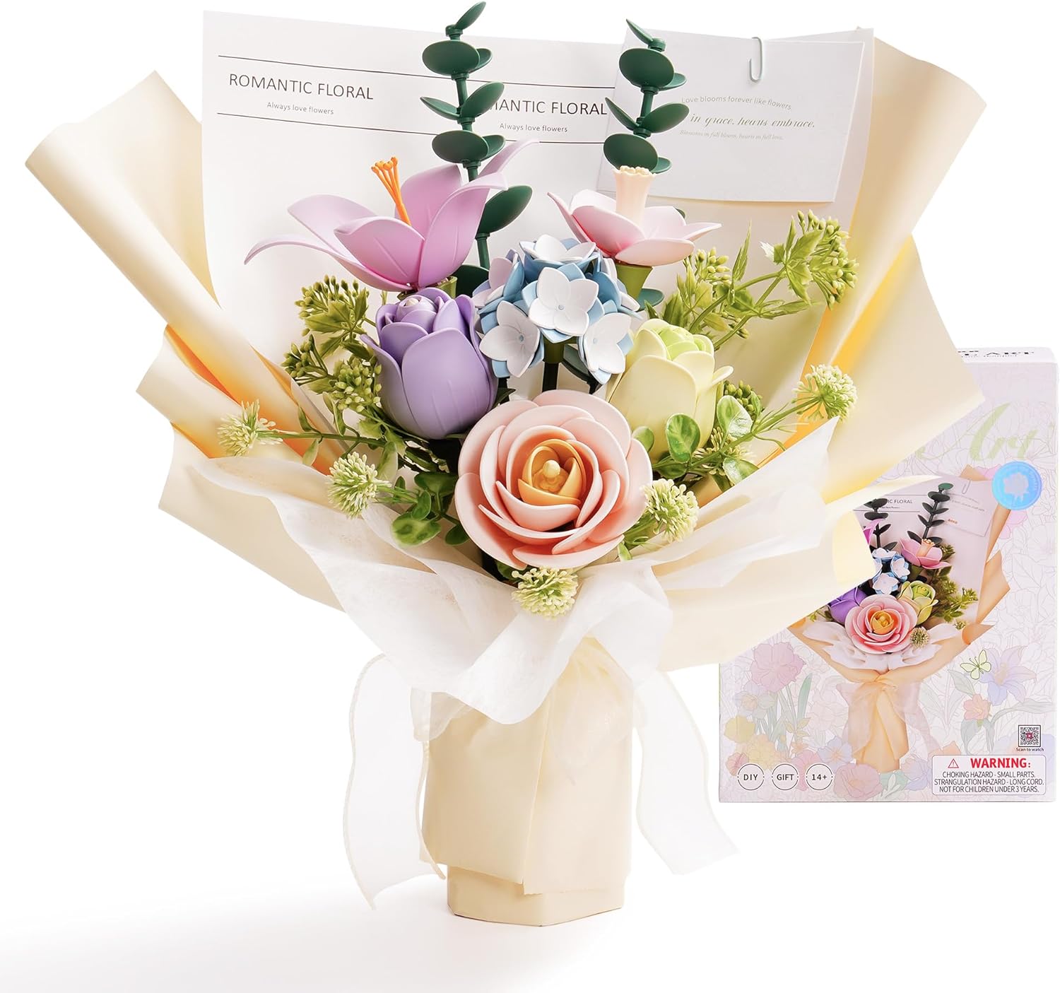 Spring Time Bouquet – DIY Flower Model Kit