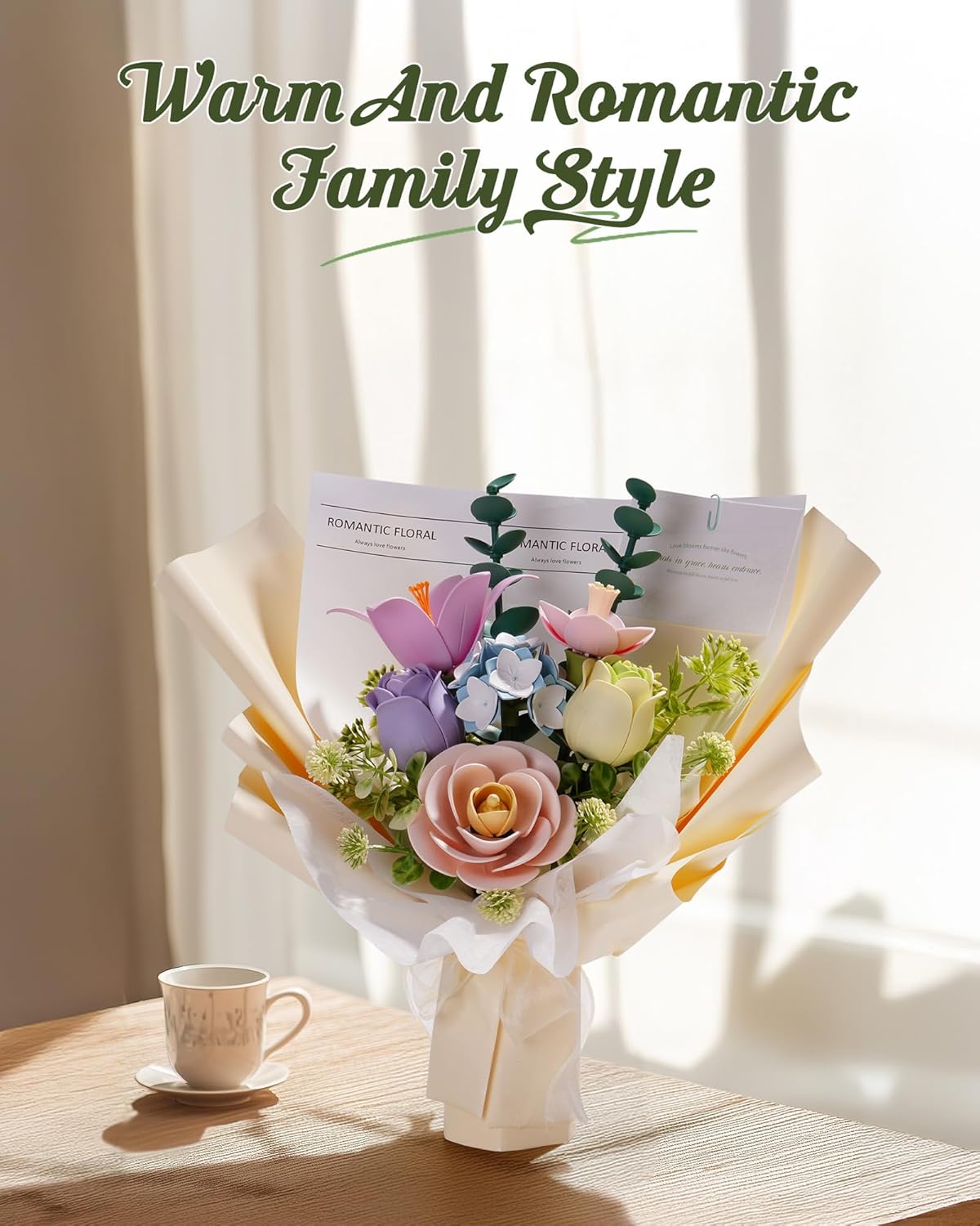 Spring Time Bouquet – DIY Flower Model Kit