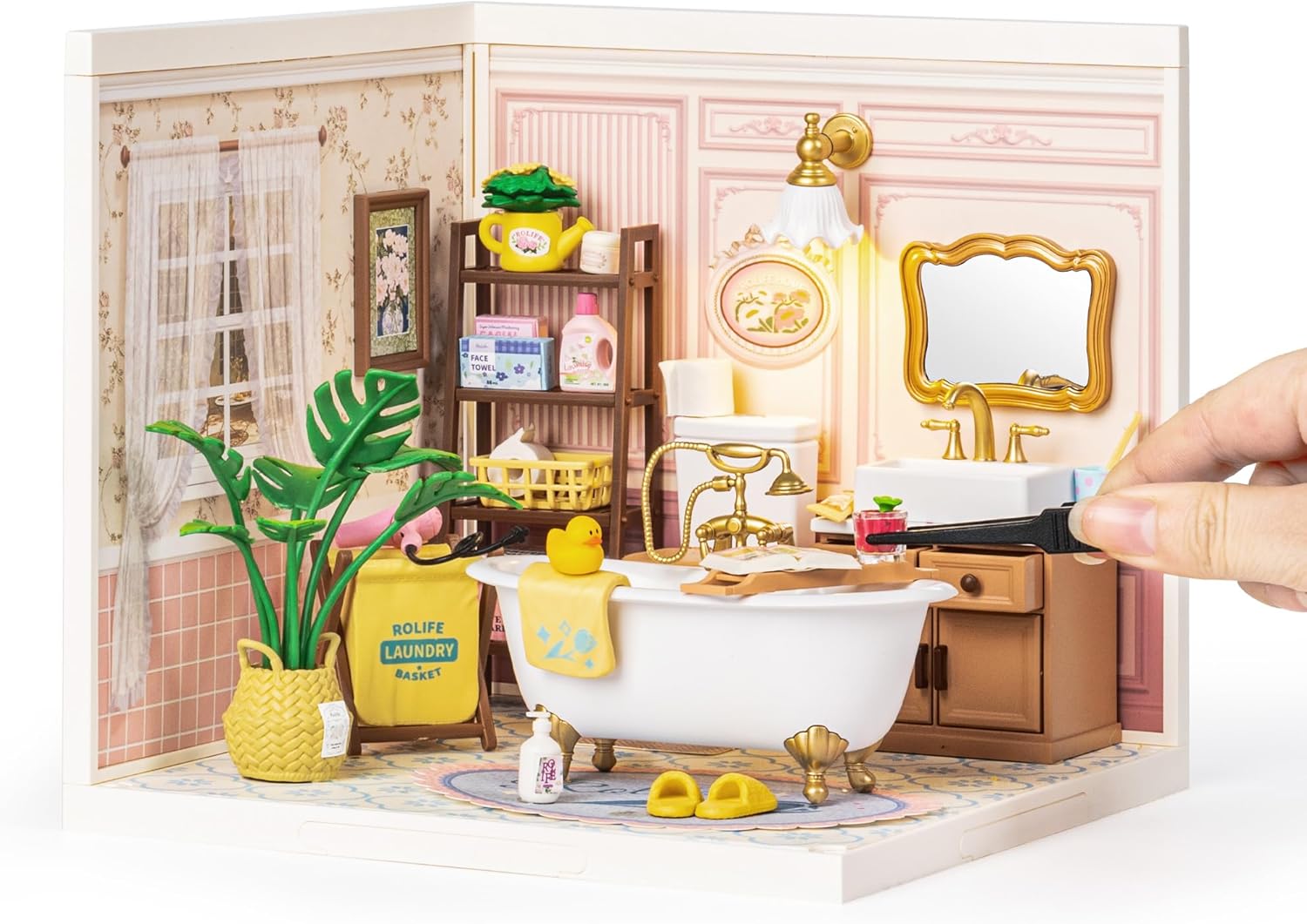 Pop Bubble Bathroom – DIY Miniature House Kit