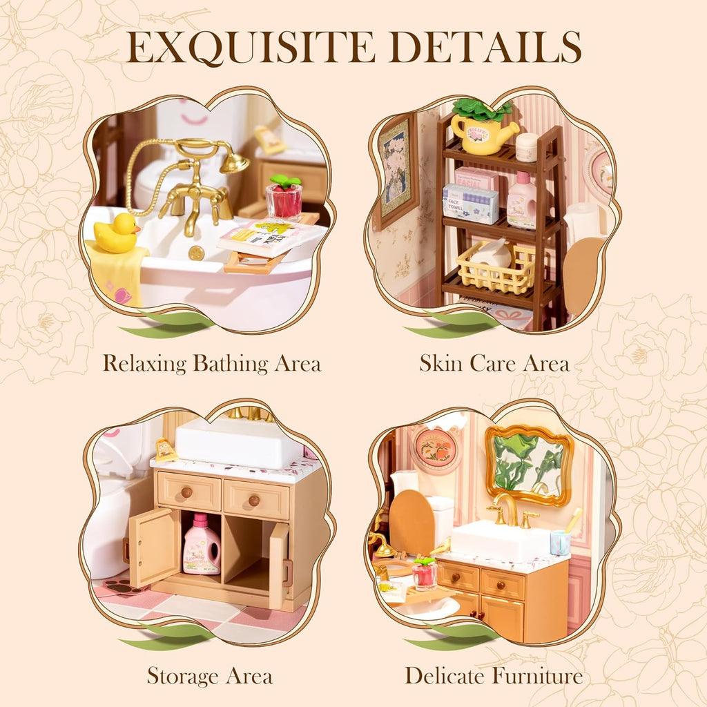 Pop Bubble Bathroom – DIY Miniature House Kit