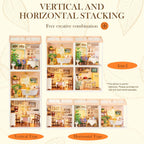 Warm Dining Room – DIY Miniature House Kit
