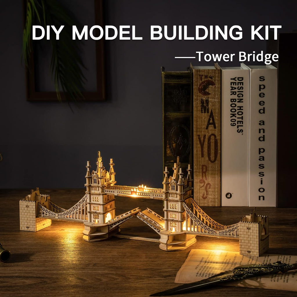 Tower Bridge – Wooden Model Kit