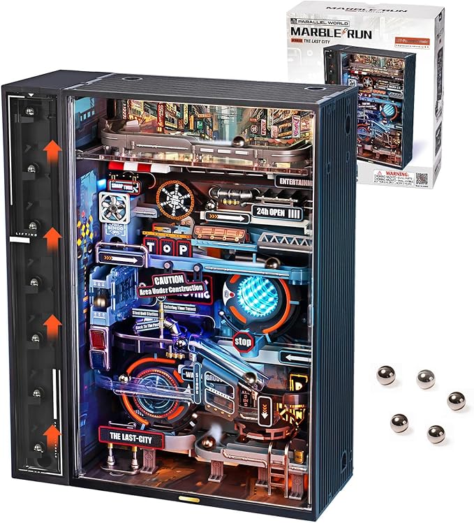 Last City Marble Run – Mechanical Model Kit
