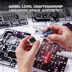 Cyberpunk Marble Run – LED Mechanical Kit