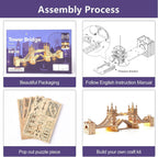 Tower Bridge – Wooden Model Kit