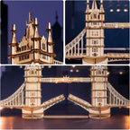 Tower Bridge – Wooden Model Kit