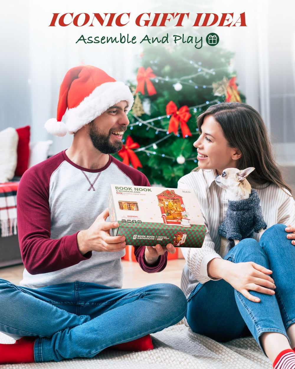 Christmas Street – DIY Book Nook Kit