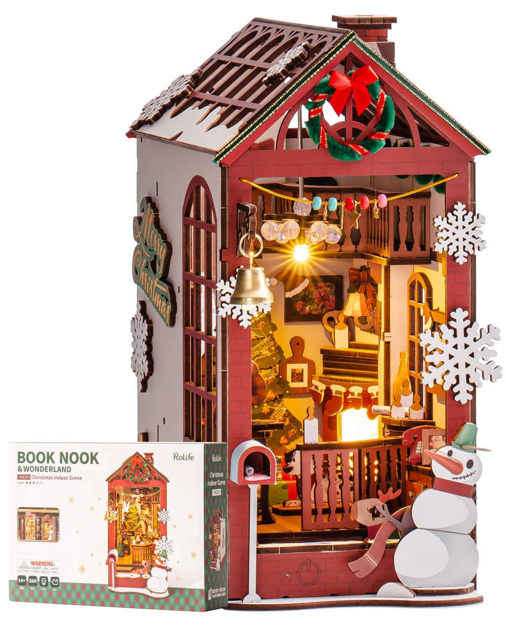 Christmas Street – DIY Book Nook Kit