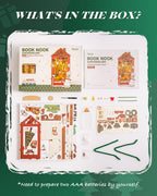 Christmas Street – DIY Book Nook Kit