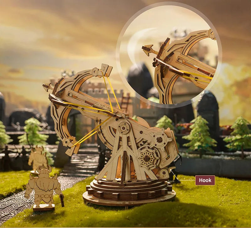 Siege Ballista – 3D Wooden Model Kit