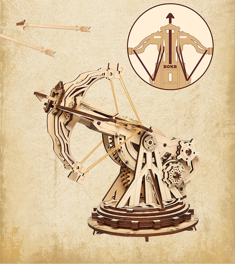 Siege Ballista – 3D Wooden Model Kit