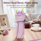 Purple Rose – Wooden Flower Model Kit