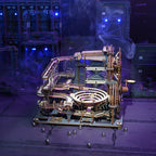 Marble Night City - DIY Mechanical Model Kit