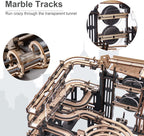 Marble Night City - DIY Mechanical Model Kit