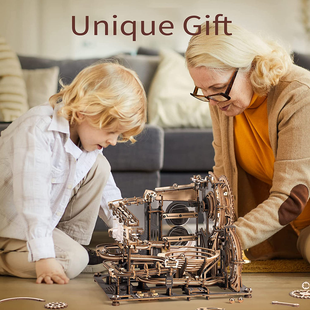 Marble Night City - DIY Mechanical Model Kit