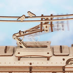 Classic City Tram – Wooden Model Kit
