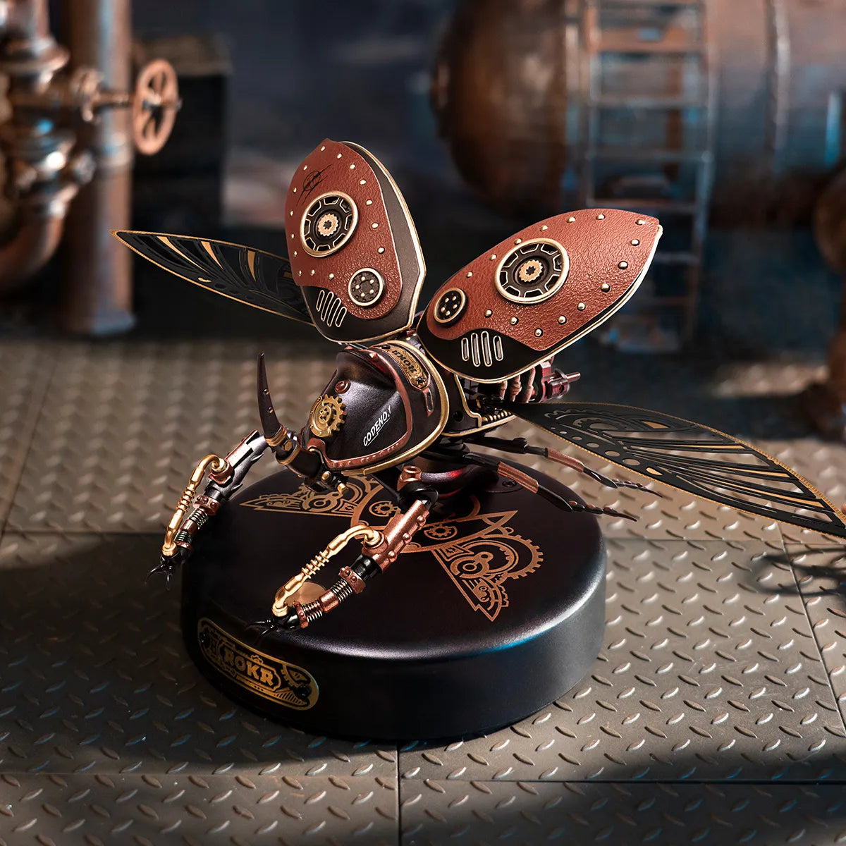 Rhinoceros Beetle – 3D Metal Model Kit