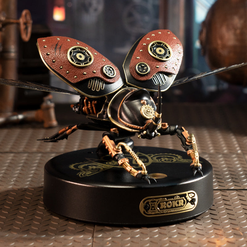 Rhinoceros Beetle – 3D Metal Model Kit