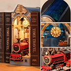 Book Nook Library Series – DIY Miniature Kit (4 Styles)