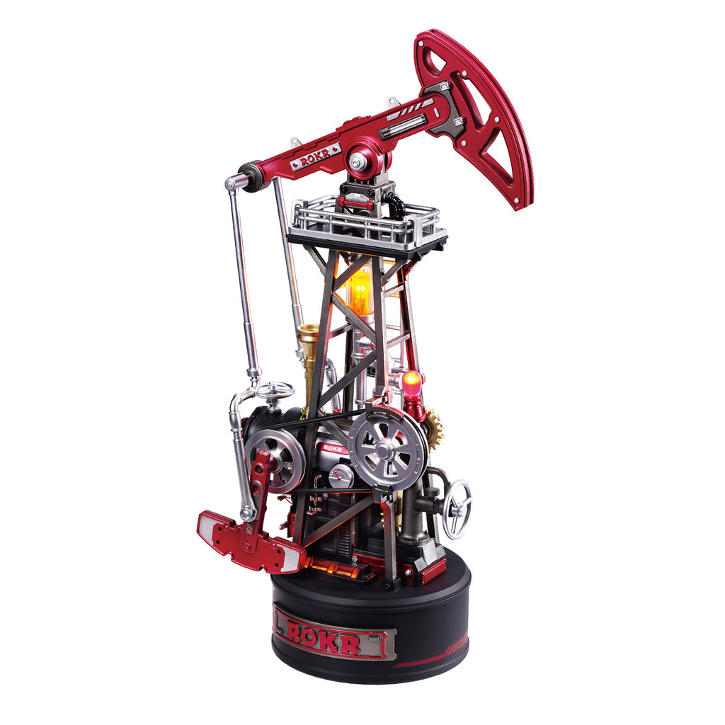Oil Extractor – 3D Mechanical Industrial Model Kit