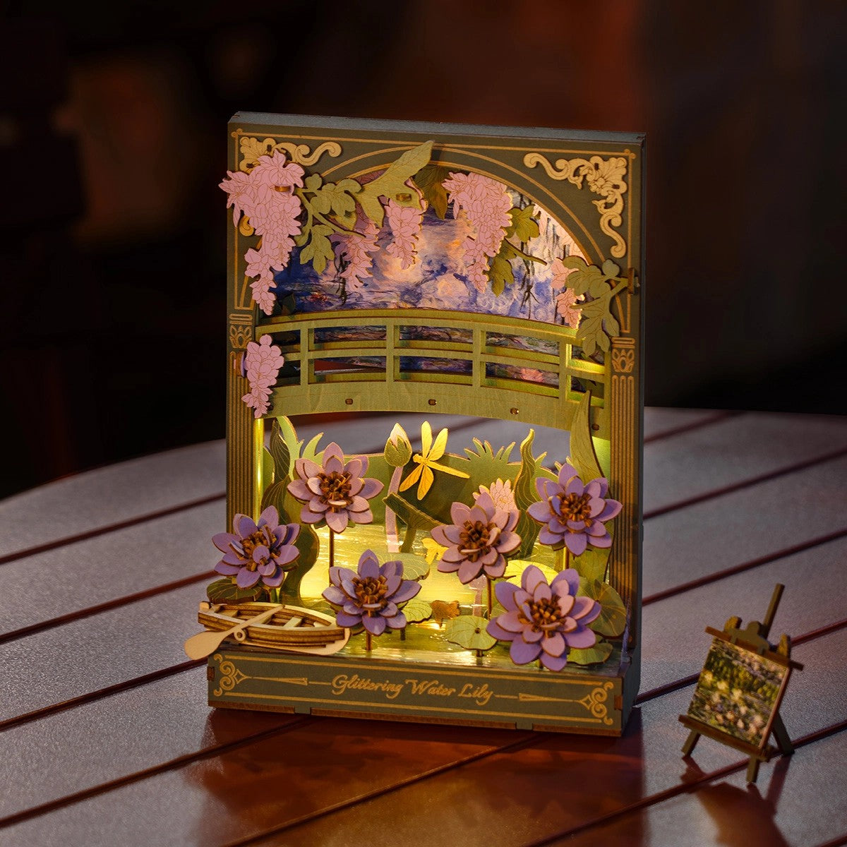 Glittering Water Lily DIY Model Kit