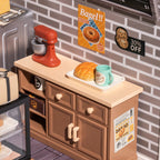 Golden Wheat Bakery – DIY Miniature House Kit