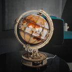 The Luminous Globe – 3D Wooden Puzzle Kit