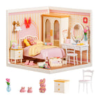 Lovely Pink Bedroom Mini House – Modular DIY Kit